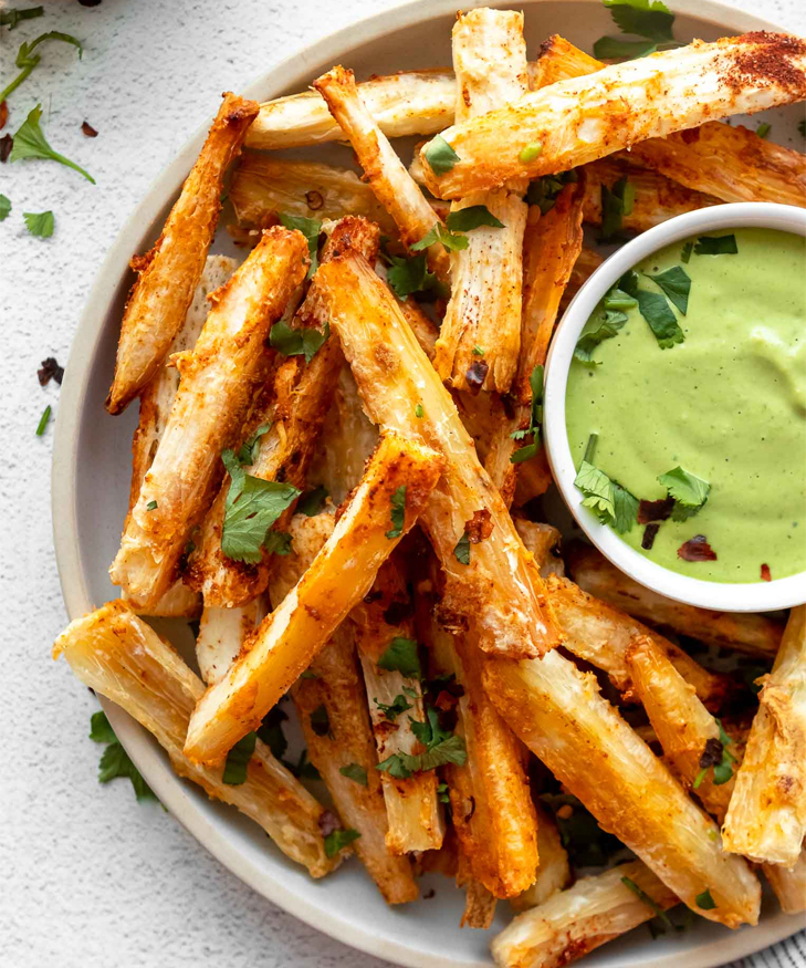 Crispy Yuca Herb Dip